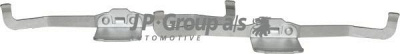 JP GROUP 1163651110 -  Комплектующие, колодки дискового тормоза